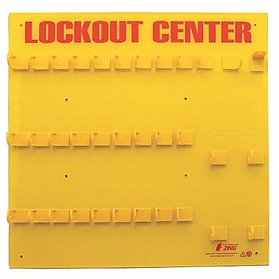 Lockout Board Unfilled 23-1/2 In W