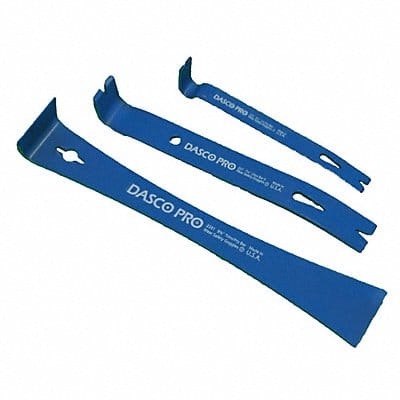 Pry Bar Set Pieces 3 High Carbon Steel