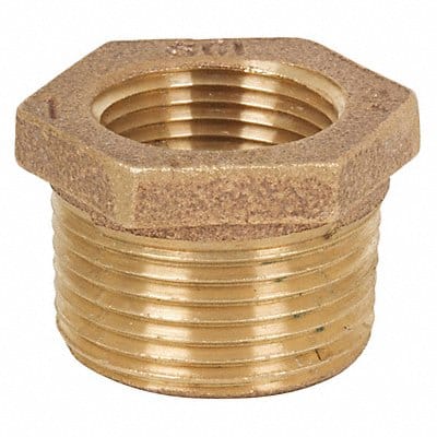 Hex Bushing 3/8x1/4 125 Brz Nl