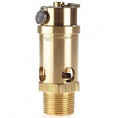 Safety Valve Soft Seat 1In 50 PSI Brass