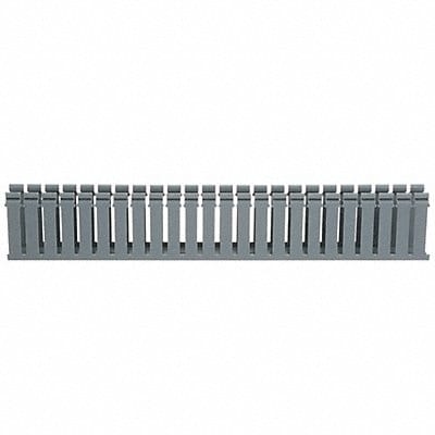 Wire Duct Wide Slot Gray L 6 Ft