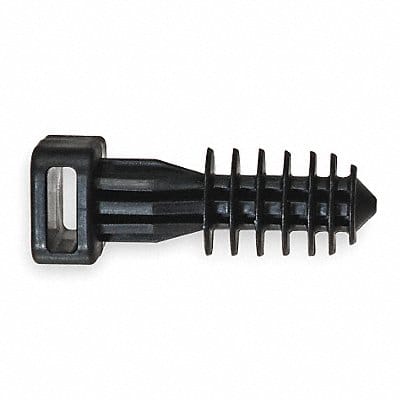 Cable Tie Mount Masonry Black PK100