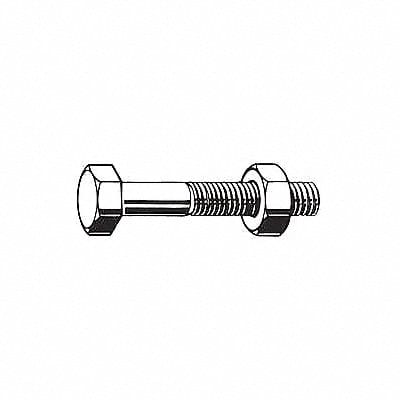 Structural Bolt Fstnr L 2 1/2 in PK5