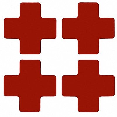 G5702 Floor Tape Red 2 inx5 in Cross PK20