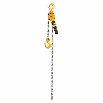 Lever Chain Hoist 3000 lb Lift 5 ft.