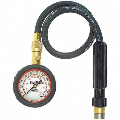 Dial Gauge Long Hose/Handle 0-160 psi