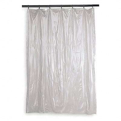 Shower Curtain 72 in L 50 in W Clear