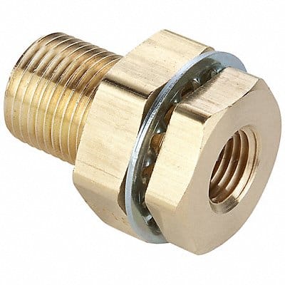 Anchor Coupling Brass 1/4 in MNPT x FNPT