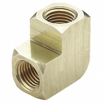 90 Extruded Elbow Brass 1/4 in MNPT