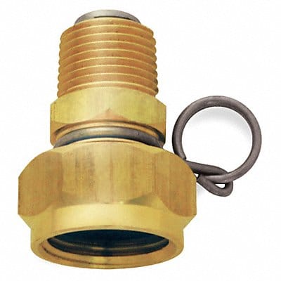 Swivel Hose Adapt Brass 1/2 MNPT 2 In L