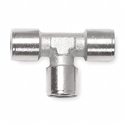 Tee Nickel-Plated Brass 1/2 in FNPT