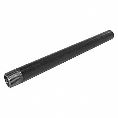 Black Pipe Npl Thrd One End 1x1-1/2In