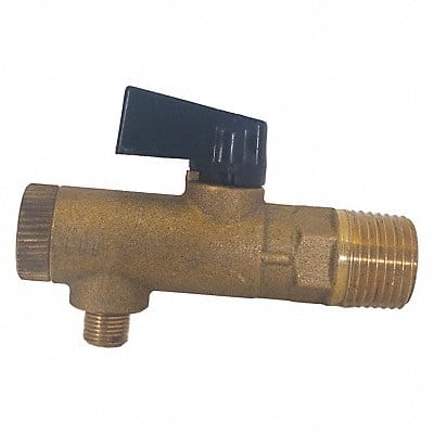 Filter Ball Valve 1/8 MNPT Drain