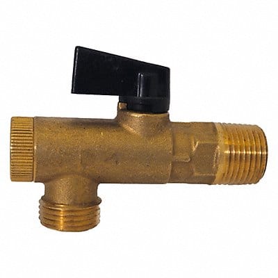 Filter Ball Valve 1/4 MNPT Drain