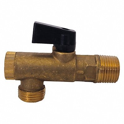 Filter Ball Valve 1/2 MNPT Drain