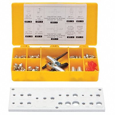 Greasing Fitting Kit 65 Pc.