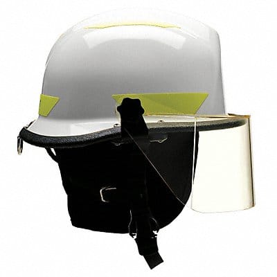 G8579 Fire/Rescue Helmet White Thermoplastic