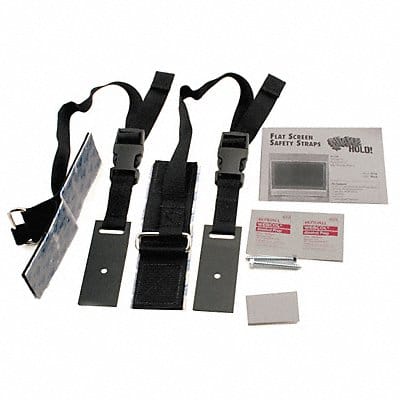 Flat Screen Safety Strap Black