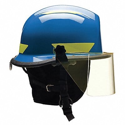 G8579 Fire/Rescue Helmet Blue Thermoplastic