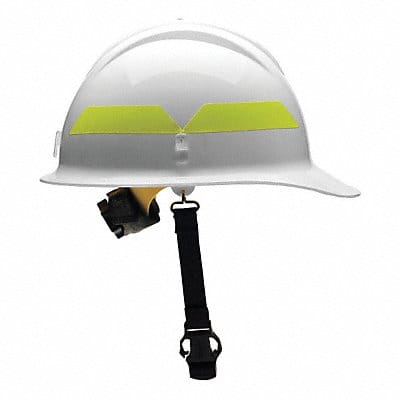 Fire Helmet White Thermoplastic