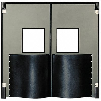 G4689 Swinging Door 7 x 6 ft Cloud Gray PR