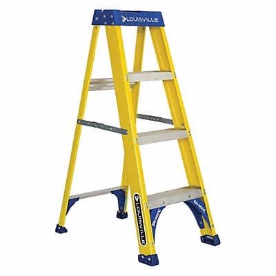 Stepladder Fiberglass 4 ft H 250 lb Cap