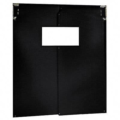 Flexible Swinging Door 8 x 7 ft Black PR