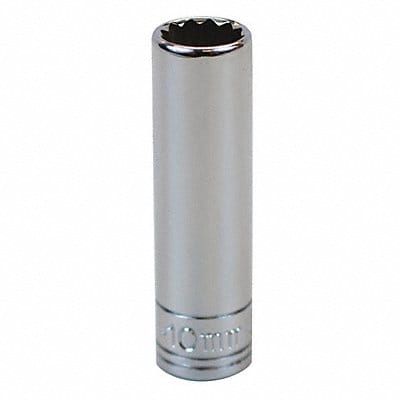 Socket Steel Chrome 10 mm