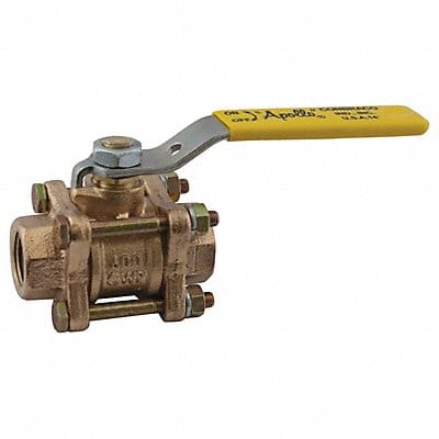 Bronze Ball Valve Inline FNPT 1-1/4 in