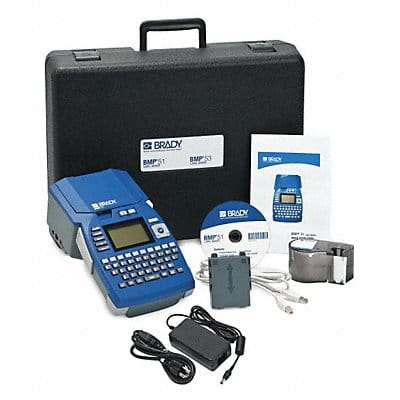 Portable Label Printer Kit BMP51 1in/sec