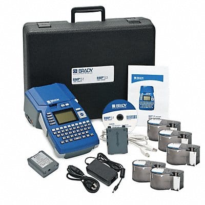 Portable Label Printer Kit BMP51 1in/sec