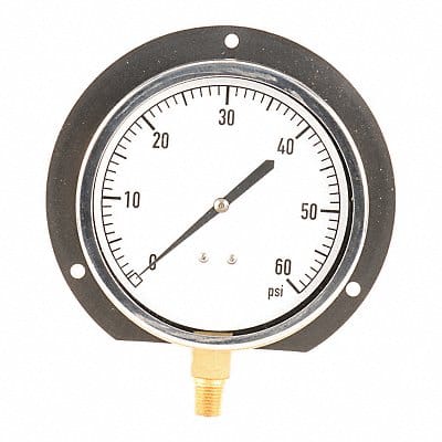 G3996 Pressure Gauge Mechanical Cont 4-1/2 In