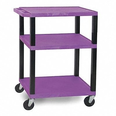 Utility Cart 300 lb Cap. Resin 2 Shlvs