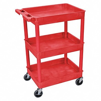 Utility Cart 300 lb Cap. PE 2 Shelves