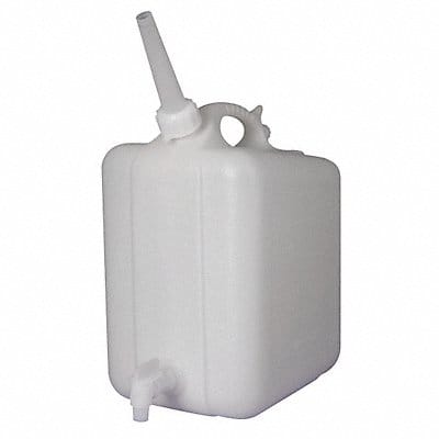 Jerrican with Spigot 20 L 406 mm H White