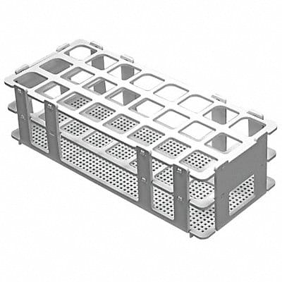 Test Tube Rack No-Wire 25mm White