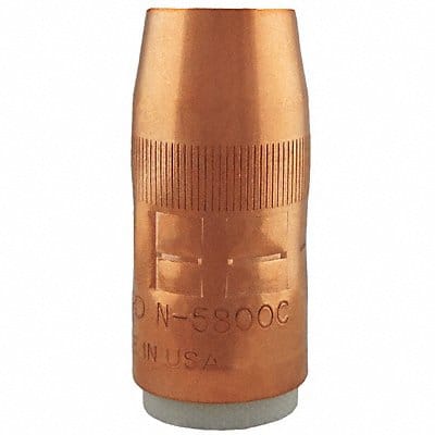 BERNARD Copper Conical MIG Weld Nozzle