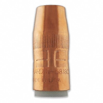 BERNARD Copper Conical MIG Weld Nozzle