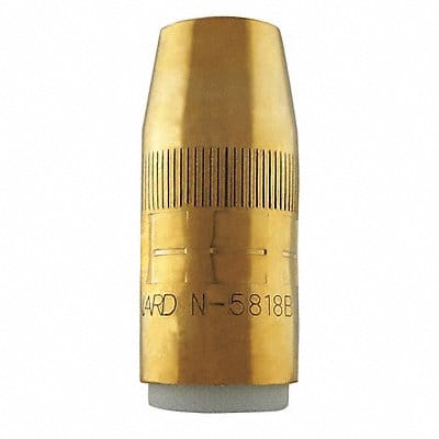 BERNARD Brass Conical MIG Welding Nozzle