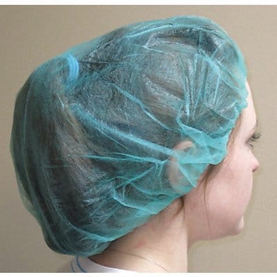 Bouffant Cap Green Universal PK1000