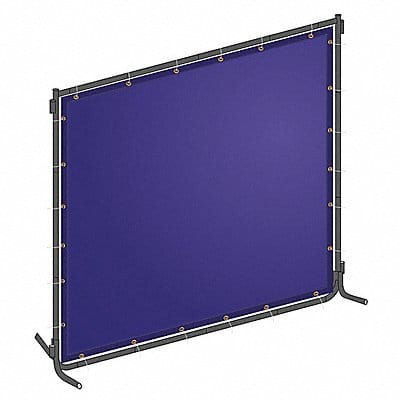 J4042 Welding Screen 6 ft H 6 ft W Blue