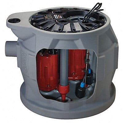 1 HP Grinder Pump System 115VAC