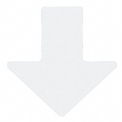 G5692 Floor Tape White 2 inx5 in Arrow PK100