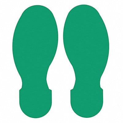 G5695 Floor Tape Green 3.5 inx10 in Foot PK10