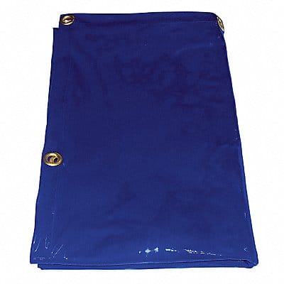 Welding Curtain 4 ft H 6 ft W Blue