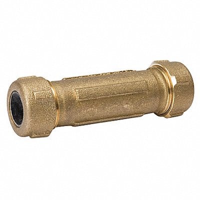 Compression Coupling Brass 1 in Rubber