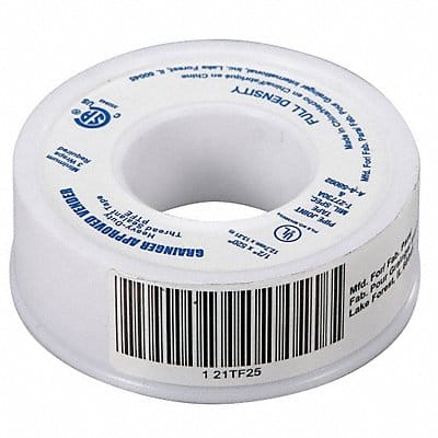 Thread Sealant Tape 1/2 W White