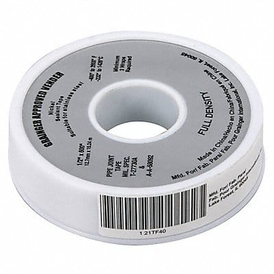 Thread Sealant Tape 1/2 W Gray