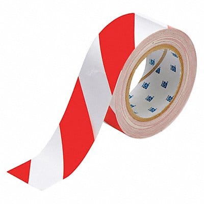 G5686 Floor Tape Red/White 2 inx100 ft Roll