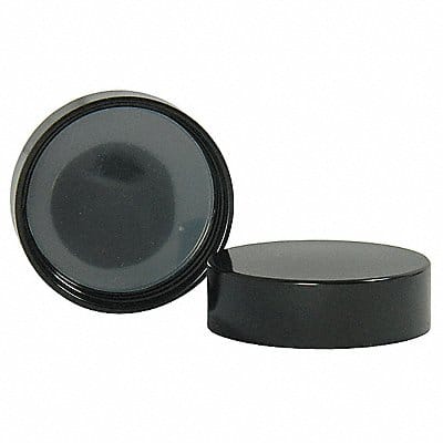 Cap 89 mm Dia Black PK144